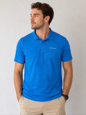 Columbia Polo Shirt Mens XXL Onmi-wick Advanced Hydratation Shirt Sleeve 2xl